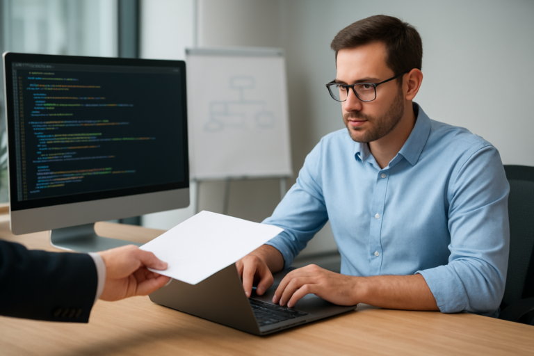 Titelbild zu „Fachkräftebedarf in der Softwareentwicklung: Neue Wege im Recruiting 2026“