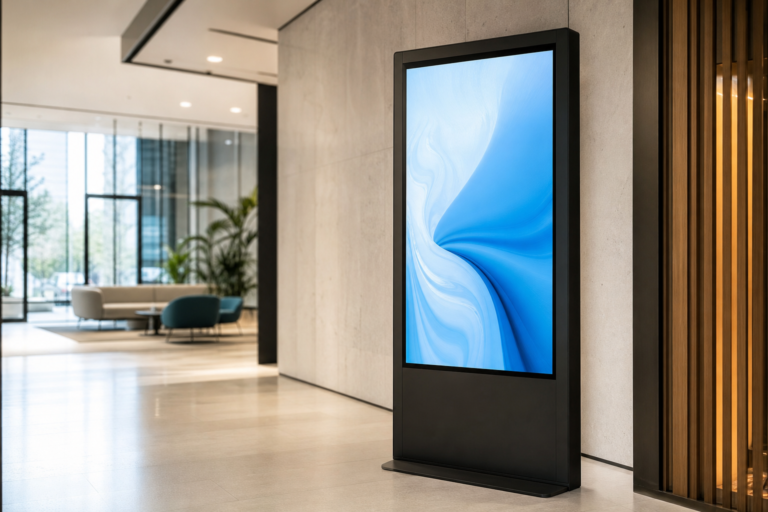Titelbild zu „Ein digitales Display für Werbung und Unternehmensinformationen“
